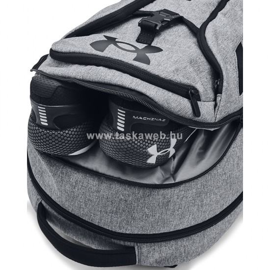 Under Armour Hustle Pro laptoptartós hátizsák-Szürke mákos-fekete UA1367060-012